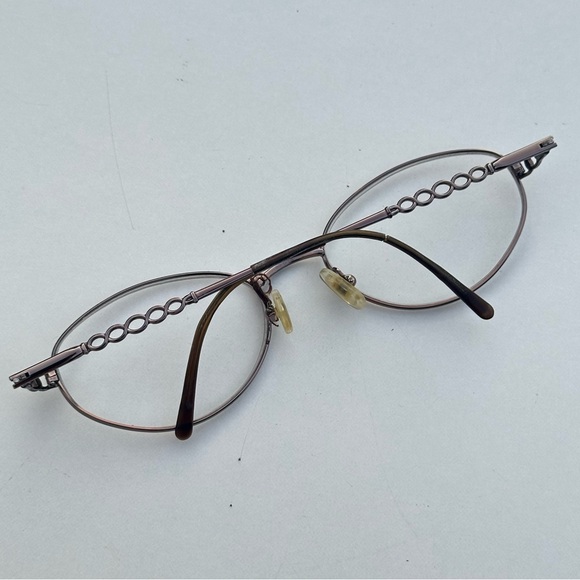 Sferoflex eyeglass frames, Silver tone, Oval Lense, Women’s FRAMES ONLY - Picture 2 of 8